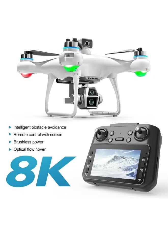 JAJEEK Z3 Brushless Quadcopter Dual Camera HD FPV RC Drone with 4.3 Inch Large Screen Remote Control, Stable Flight, One Battery Included, Long Range Viewing for Beginners & Hobby Use - Image 4